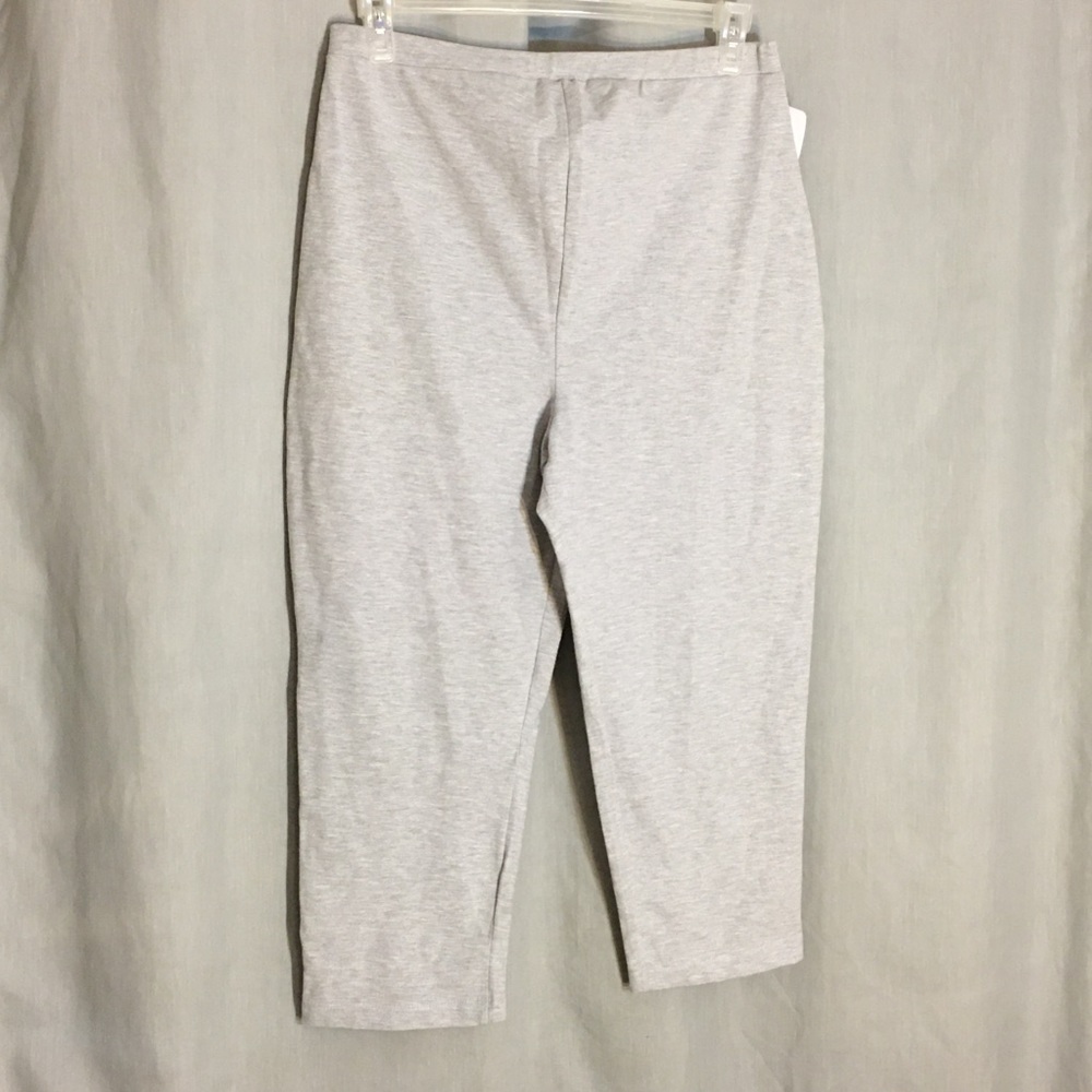 IN DUE TIME MATERNITY Heather GREY CAPRI PANT SZ M